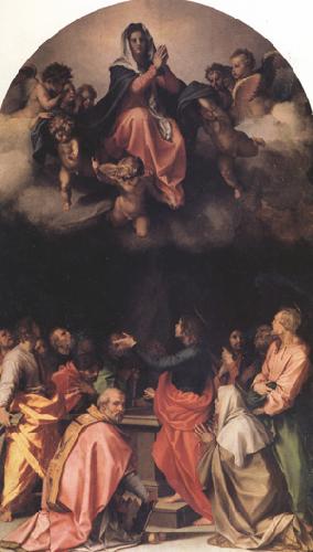 Andrea del Sarto Assumption of the Virgin (nn03)